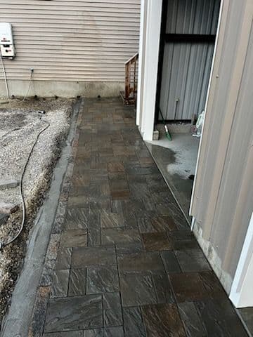 Paver Walkway Installation in Methuen, MA