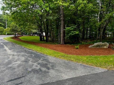 Lush Landscaping Revamp in North Salem NH image