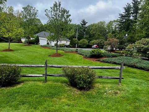Gallery photos for Lush Landscaping Revamp in North Salem NH: Image #1