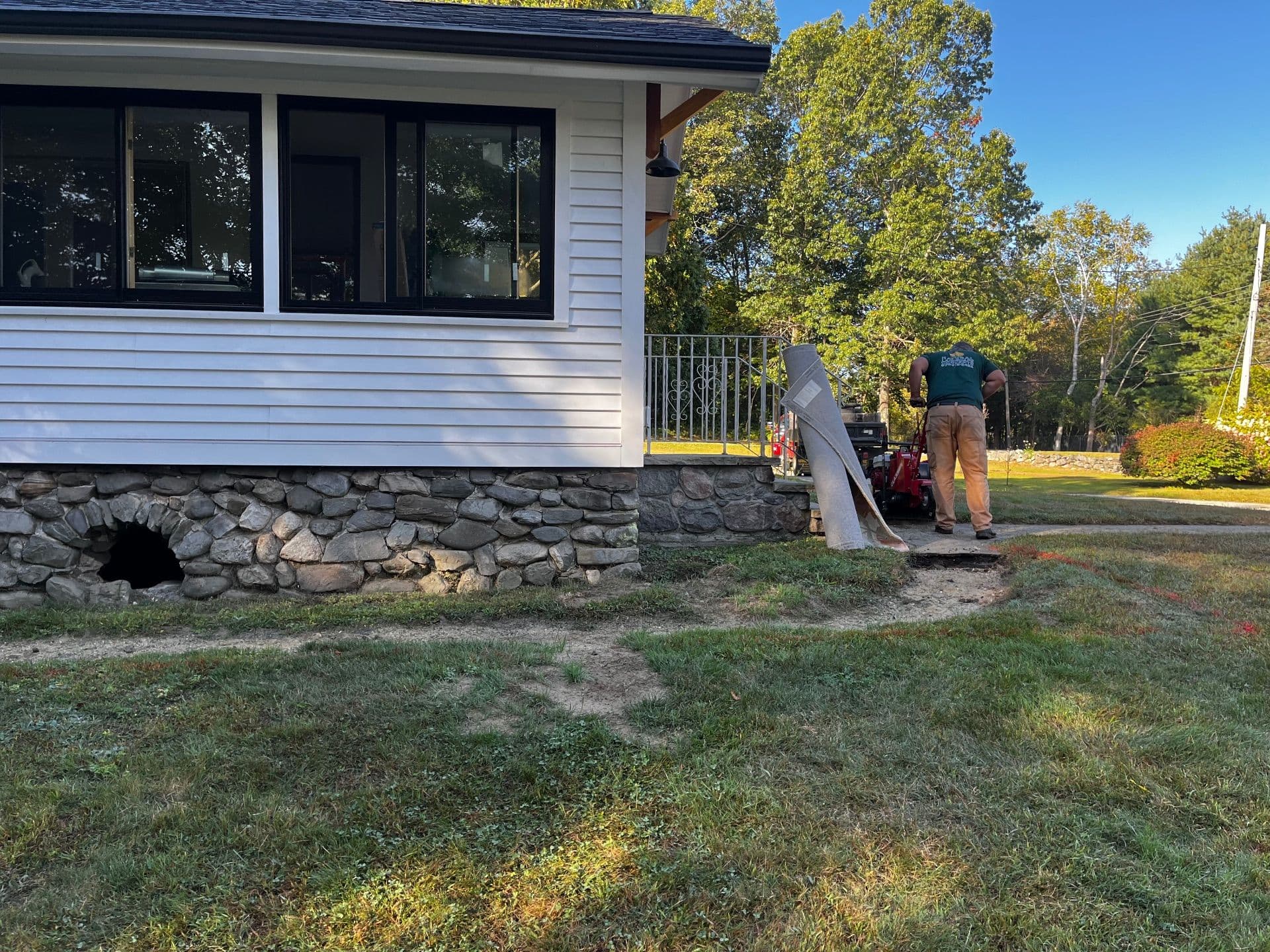Gallery photos for Curb Appeal Boost with Cobblestone Edging and Stones: Image #6